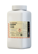 Wasserfreies Koffein von BioLaboratorium, ADR Produkt, 1 kg, feines Pulver für chemische und pharmazeutische Anwendungen