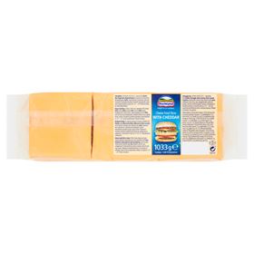 HOCHLAND PROFESSIONAL CHEDDAR SCHMELZKÄSE IN SCHEIBEN 1033 G (84 SCHEIBEN) - Biolaboratorium