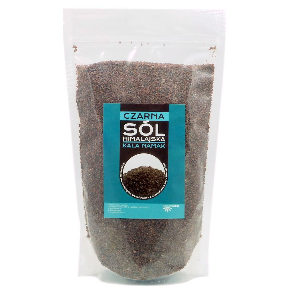 Schwarzes Himalaya-Salz feines Kala Namak 1 kg NATURAMED