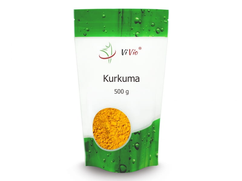 Kurkuma gemahlen 500g - VIVIO - Biolaboratorium