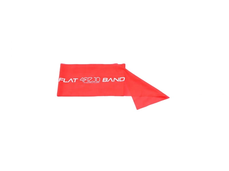 Rehabilitationsband Flachband2 met - rot - 4FIZJO - Biolaboratorium
