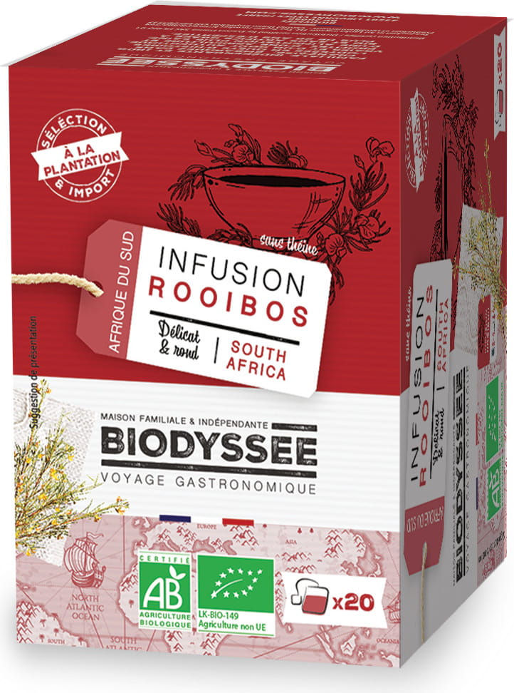Rooibos Tee 20x1,75g EKO BIODYSSEE - Biolaboratorium
