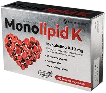 Monolipid K 30 Kapseln roter Reis XENICOPHARMA - Biolaboratorium