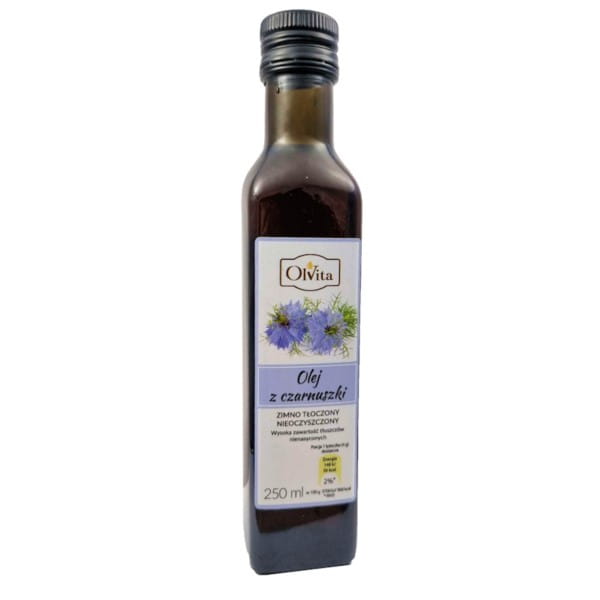 Schwarzkümmelöl kaltgepresst 250ml OLVITA - Biolaboratorium