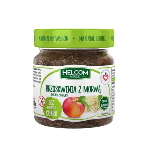 Helcom Fruchtpaste Pfirsich mit Maulbeere 200g HELCOM - Biolaboratorium