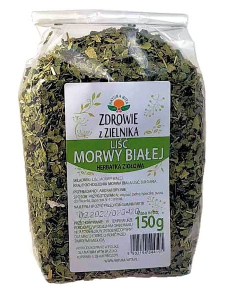 Weißes Maulbeerblatt 150g DIE NATUR WILLKOMMEN - Biolaboratorium