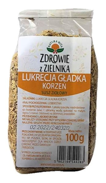 Glatte Süßholzwurzel 100g WILLKOMMEN DIE NATUR - Biolaboratorium