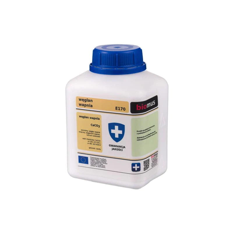 Calciumcarbonat wasserfrei 500g BIOMUS - Biolaboratorium