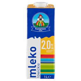 ŁOWICZ MILCH UHT PREMIUM 2% 1 L 12 ST