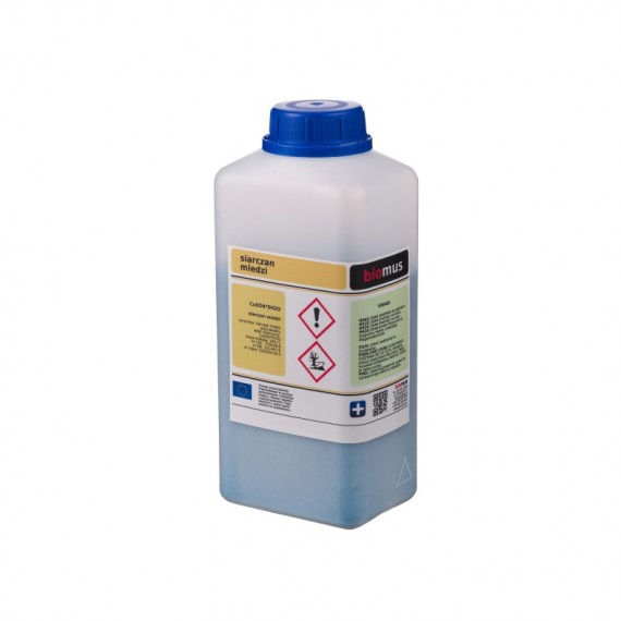 Kupfersulfat. Kupferpentahydrat 1kg BIOMUS - Biolaboratorium