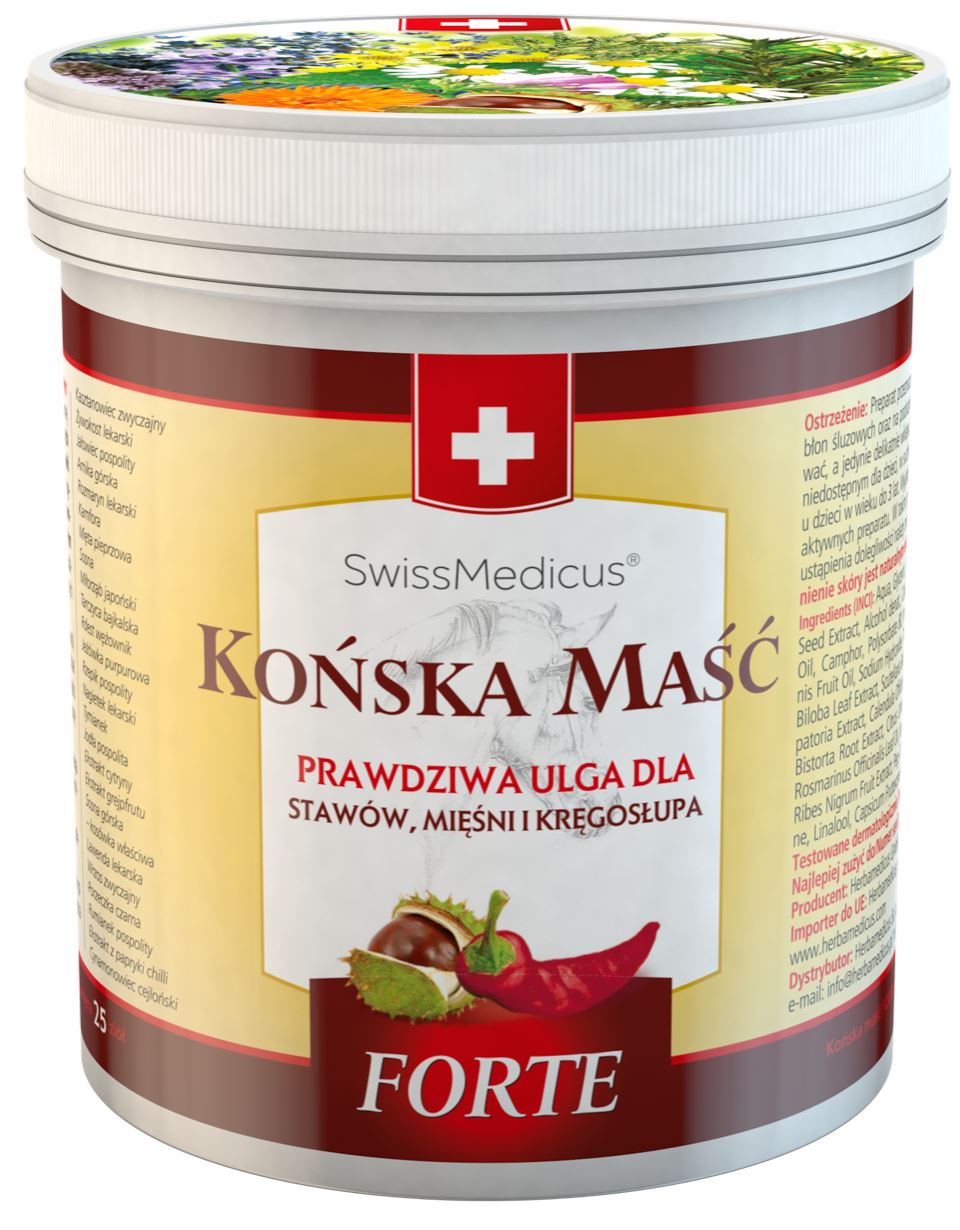 Pferdebalsam wärmend FORTE 250ml SWISSMEDICUS - Biolaboratorium