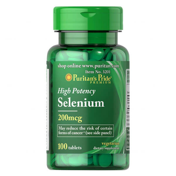 Selen 200mcg Selen 100 Tabletten PURITAN'S PRIDE