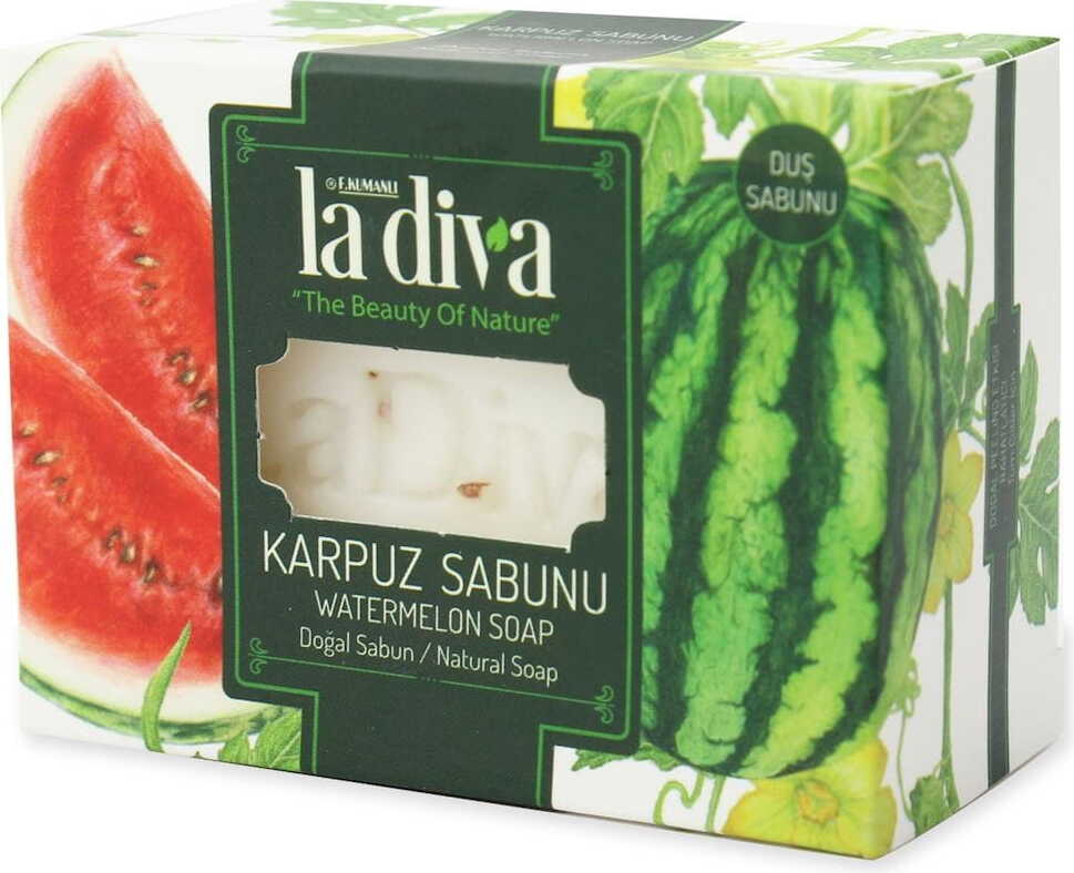 Seifenwürfel Wassermelone 120 g - LA DIVA