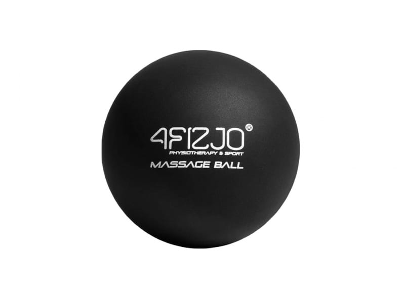 Massageball Roller Massagegerät Lacrosse schwarz - 4FIZJO - Biolaboratorium