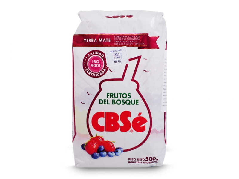 Yerba Mate Waldfrüchte 500g CBSE - Biolaboratorium