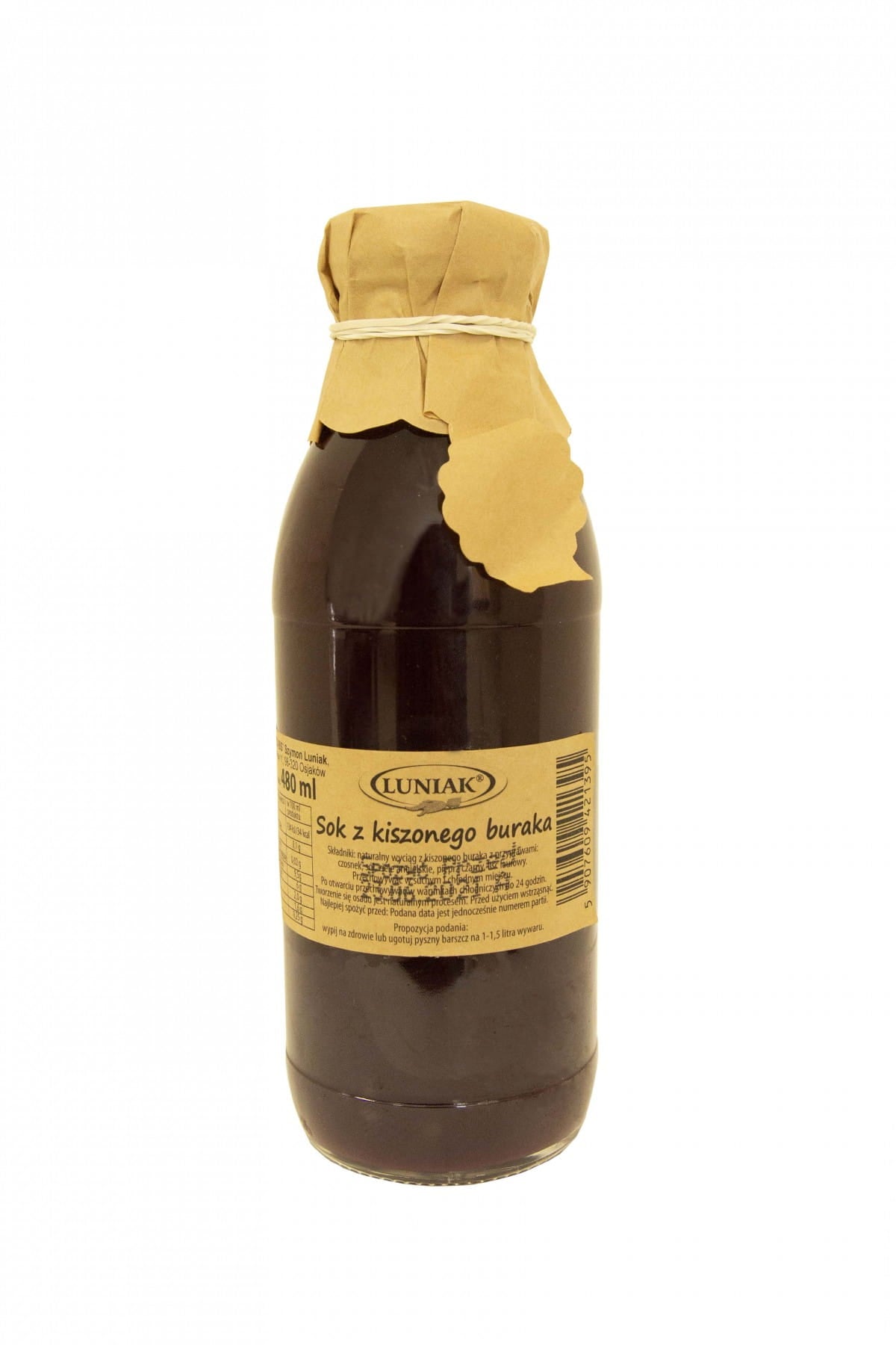 Eingelegter Rübensaft 480ml LUNIAK - Biolaboratorium