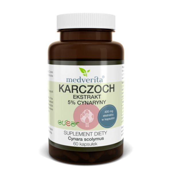 Artischocke 5 % Cynarin-Extrakt 60 MEDVERITA-Kapseln - Biolaboratorium