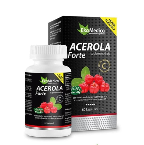 Acerola FORTE 500 MG 60 Kapseln EKAMEDICA - Biolaboratorium
