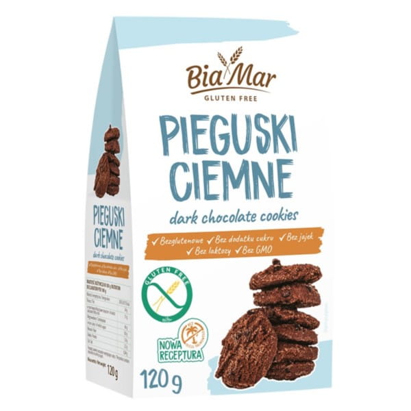 Biamar dunkle Piegus-Kekse 120 g - Biolaboratorium