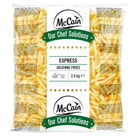 MCCAIN OUR CHEF SOLUTIONS EXPRESS FRIES 6X6 GERADE 2,5 KG 4 STÜCK