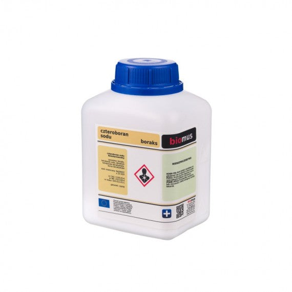 Natriumtetraborat. Borax. Borax. Rein 250g BIOMUS - Biolaboratorium